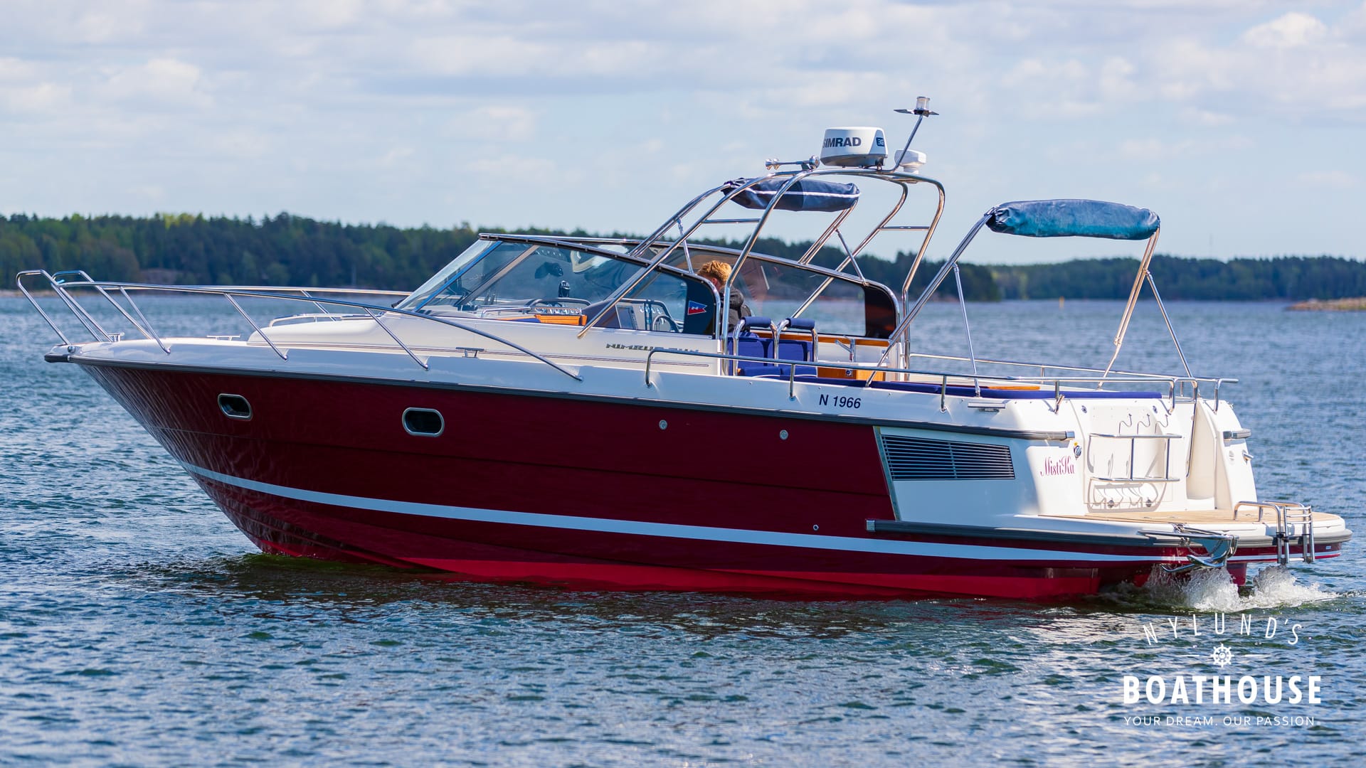 ノギンス Nimbus 34 Nova S sold | Nylunds Boathouse