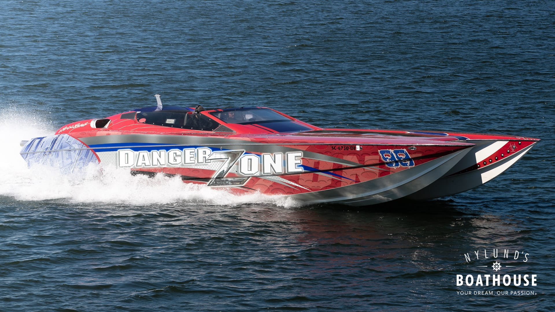 Nor-tech 4300 Supercat Roadster for sale | Nylunds Boathouse